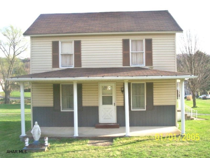 2 story, 3BRs full bath. Detached garage. Large yard (behind allport school)