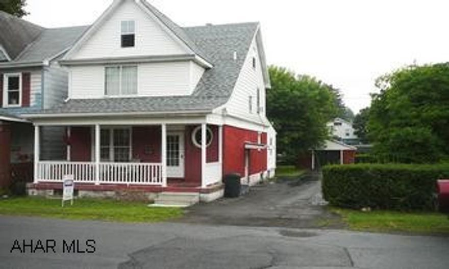 2.5 STORY HOME, 2-3 BEDROOMS, LR, DR, KITCHEN, 2 BATHS. FOYER 7 LAUNDRY ROOM. BASEMENT. 1 CAR GARAGE. SPACIOUS LIVING ROOM & DINING ROOM. FULL BATH ON MAIN FLOOR. 3 BEDROOMS. LARGE ROOM COULD BE ADDITIONAL ROOM & BATH. 1 CAR GARAGE. DRIVEWAY. APPLIANCES & WINDOW TREATMENTS STAY.