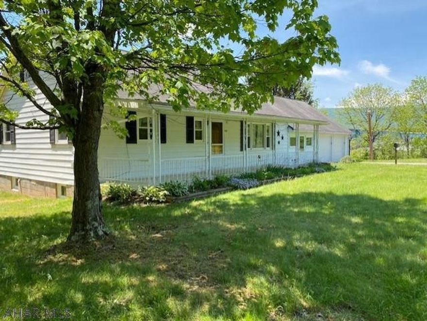 Well maintained home with many updates.  2 bedroom, 1 bath on first floor, additional space for another bedroom or family room in basement with updated bathroom and second kitchen in basement.  Hardwood floors, vinyl siding, new windows, 2 car garage, newer garage doors, picnic pavilion, outbuilding, and macadam driveway.  So many possibilities – great single family home, room for in-law suite in basement or live on first floor and rent basement.