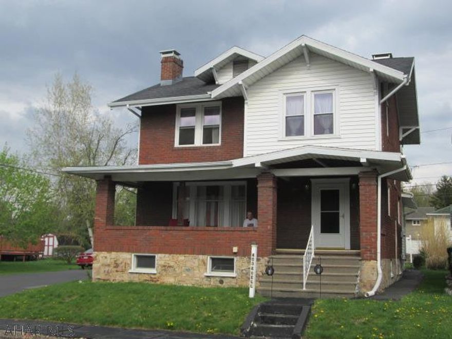 East End. This all brick beauty is located in a very desirable area of a great neighborhood.The first floor living space offers nice size rear family room, spacious dining area and large living room complete with gas fireplace. Newer roof, newer furnace and replacement windows make this a must see.A partially finished basement adds to the living and storage space. Walk half a block to East End Little League and then sit in the cozy back yard to end the day. Parking will never be a problem with this property, two car garage, covered car port and paved parking behind the garage..