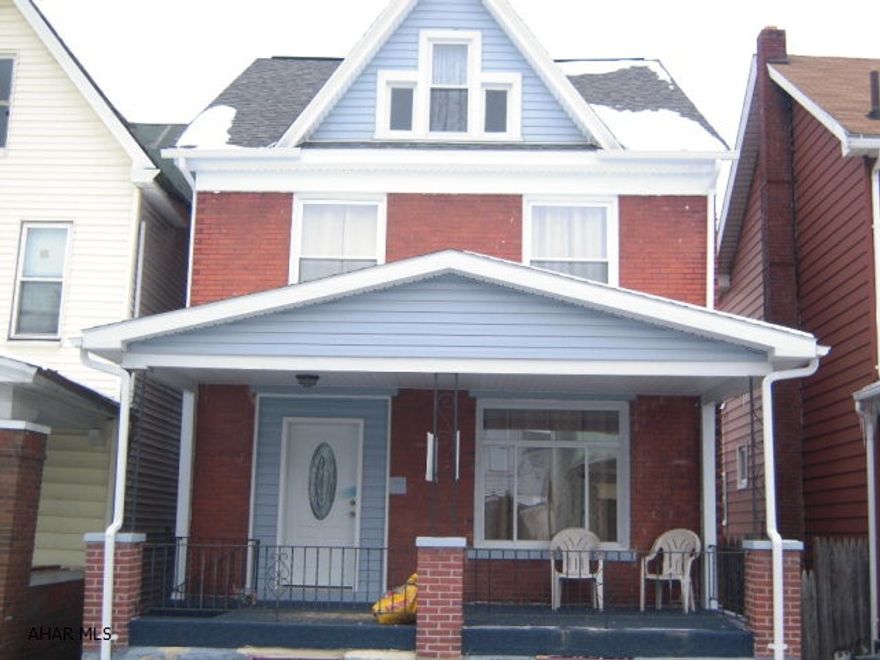 Completely remodeled from top to bottom with all new mechanics. New windows and roof. New water and gas lines. Ceramic tile bathroom. Laminate floors in the kitchen and new carpet throughout. Fenced in yard with deck and off street parking. Finished attic with 4th bedroom. Absolutely nothing left to do but move in.