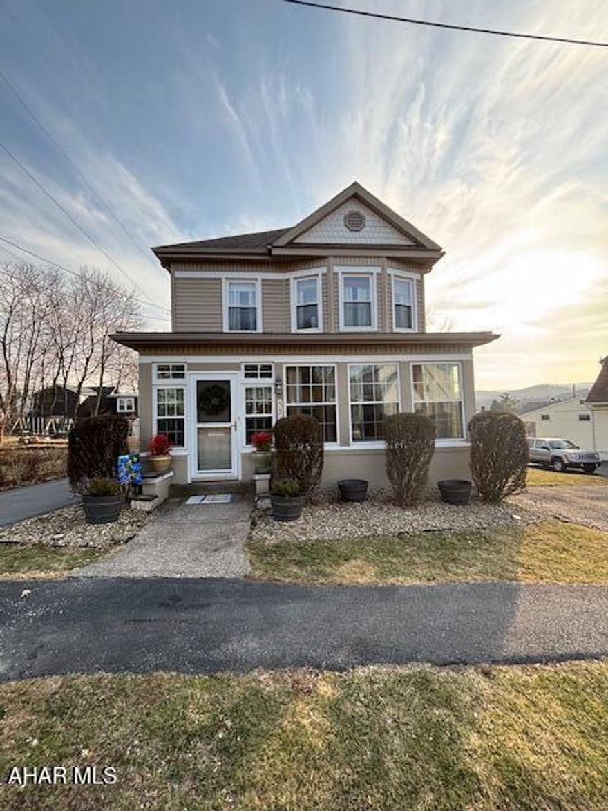 Charming Two Story Home for Sale in Eldorado.
Step into timeless elegance with this beautifully maintained two-story home in the heart of Altoona's sought-after Eldorado Area. Built in 1910, this home seamlessly blends historic charm with modern conveniences. This home features three bedrooms and one bath, this classic residence boasts original
hardwood floors, intricate woodwork, and stunning stained-glass windows. The spacious living and dining areas offer soaring ceilings, abundant natural light, and a warm, inviting atmosphere perfect for both everyday living and entertaining. The kitchen has modern appliances, a center peninsula, and the original built-in cabinetry for added storage. This home also offers a home office with additional storage and a family room that provides access to a deck that overlooks the backyard.
This home also has a one car garage with attached sheds and a plastic shed.
Call to set up your tour today!
ALL OFFERS NEED TO BE SUBMITTED BY THURSDAY, MARCH 20TH BEFORE 7PM.
