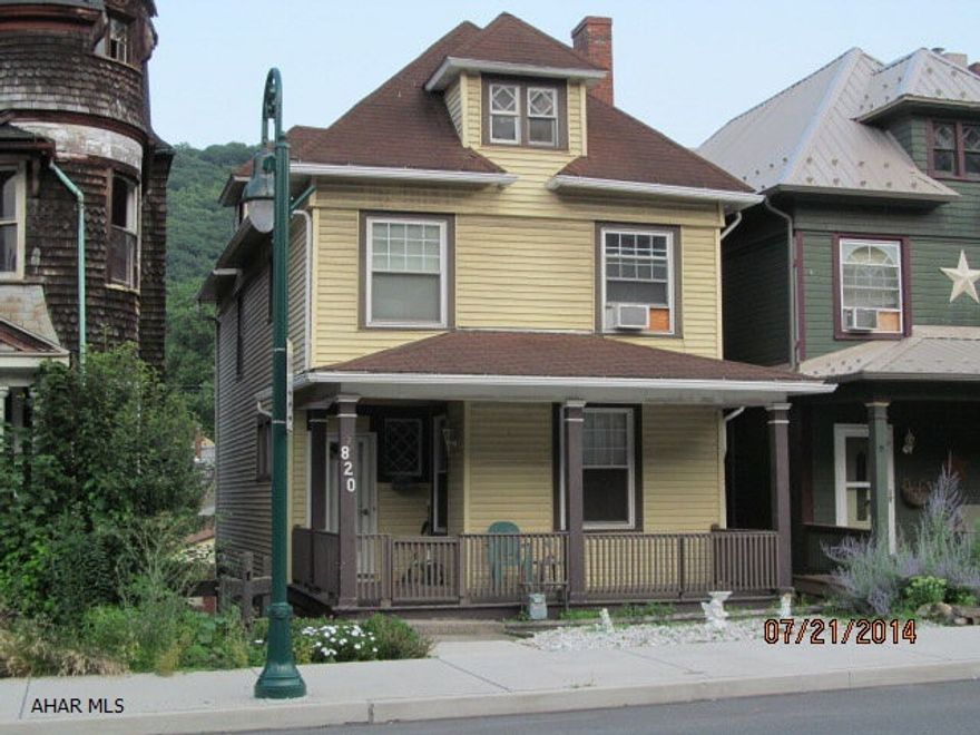 Tyrone Boro - located within walking distance to downtown. 3BR's, 1-1/2 baths, eat-in kitchen, central air, fenced yard and 2-car brick garage with new door and opener. Also a new water heater - great mechanics. Still maintains some of it's original charm and woodwork.