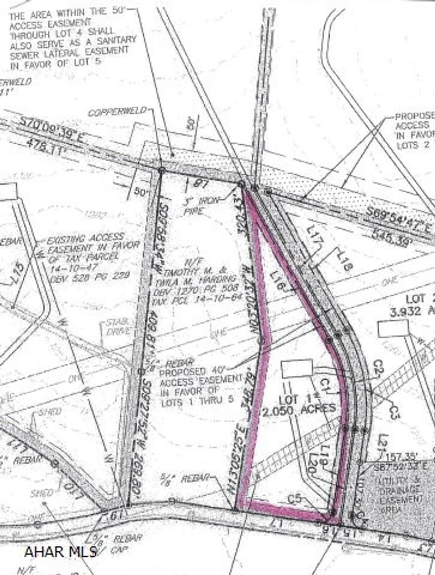 Front is mostly cleared with middle and rear wooded. Old stone barn foundation on the site. Lot has public water, sewer, gas, electric and cable. Deed restricted. Call agent who is owner for details.