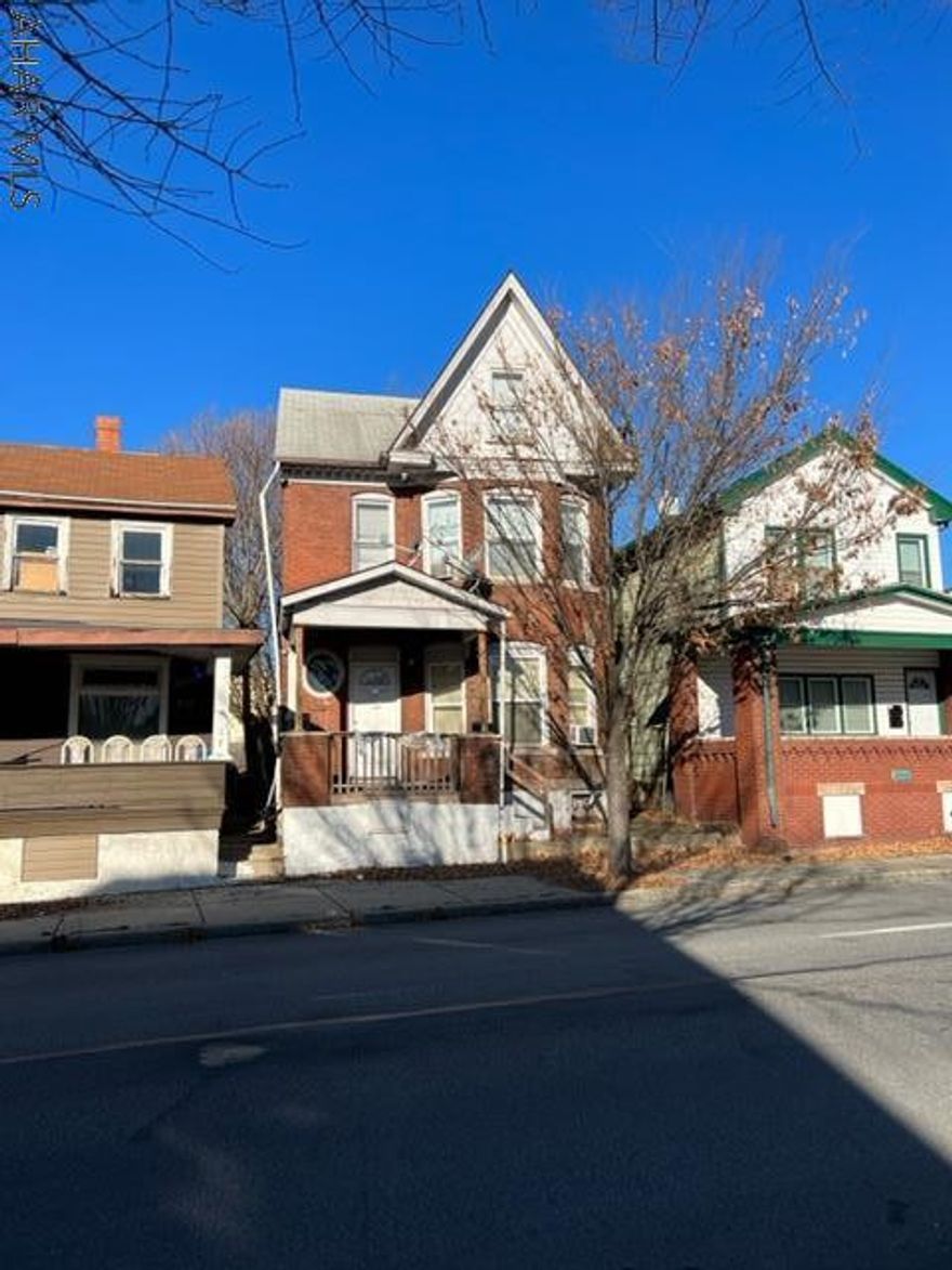 No sign     1st floor section 8 approved $752 per month. All separate utilities.      2nd floor $700 per month separate utilities.   Property has current rental certificates and are currently rented.