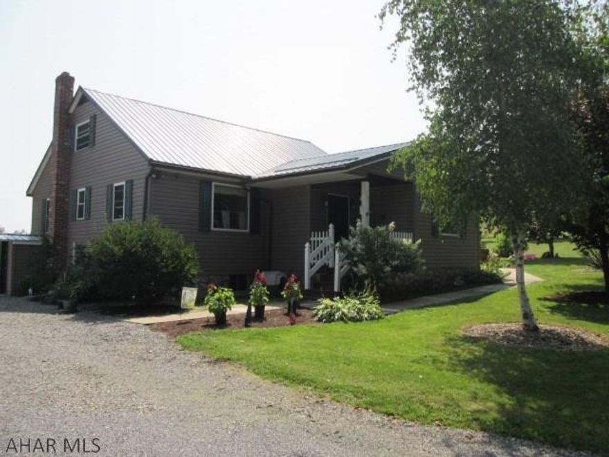 Fantastic home in a peaceful and private location! Eat-in kitchen has stainless steel appliances and plenty of cabinet space. Delightful breakfast bar in eat-in kitchen is large enough for the entire family. Lovely open floor plan from kitchen to living room. Marvelous family room on the main floor! Family room features a stunning stone accent wall, a propane heat stove, and plenty of windows that provide natural light. Convenient first floor laundry that also has a half bath. Recently remodeled master bedroom with knotty pine floors. Comfortable jacuzzi tub in second floor bath. A 2 car garage and barn offers lots of storage. Patio and deck are great for outdoor entertaining. This home is a sportman's dream! Only minutes from Glendale Lake and state game lands!