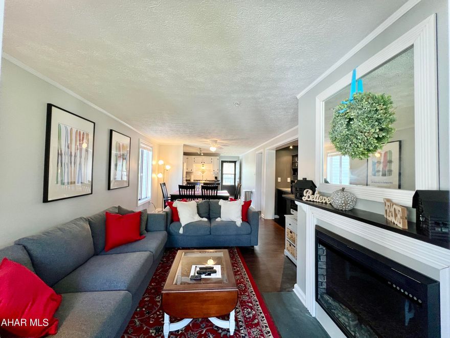 2 Bedroom, 2-bath condo located at Blue Knob All Seasons Resort. The condo comes turn key and is fully furnished. The HOA Monthly fee of $292 includes access to the inside & outside pools, hot tub, fitness area, & tennis & pickle ball courts, along with property/building maintenance & garbage removal. Blue Knob All Seasons Resort offers skiing, golfing, biking, hiking, and so much more!