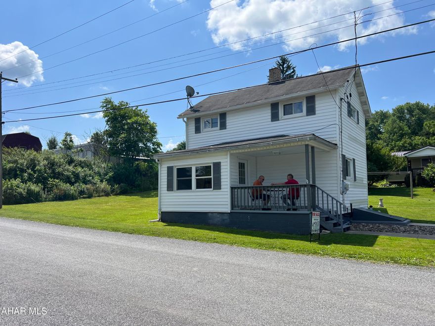 Remodeled two story home on a half acre lot. This home features 2 bedrooms, 1.75 baths, modern kitchen. living room with oak flooring and utility room. Appliances are included. Site has hookup for a mobile home (current mh to be removed) for additional income if desired.