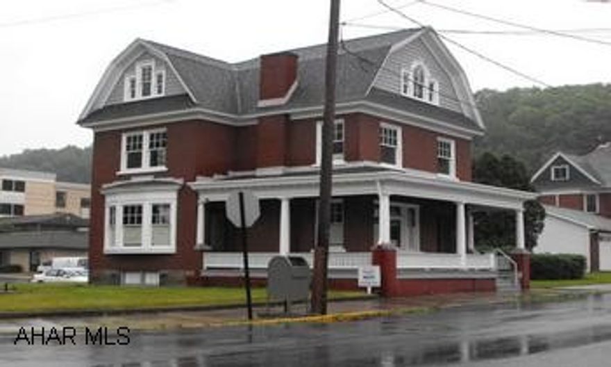 All mechanics functioning.  Fresh paint, new roof.  New oak kitchen.  Original woodwork.   $1,500 carpet allowance.  New toilet room off kitchen.  Huge finished unheated 3rd floor.