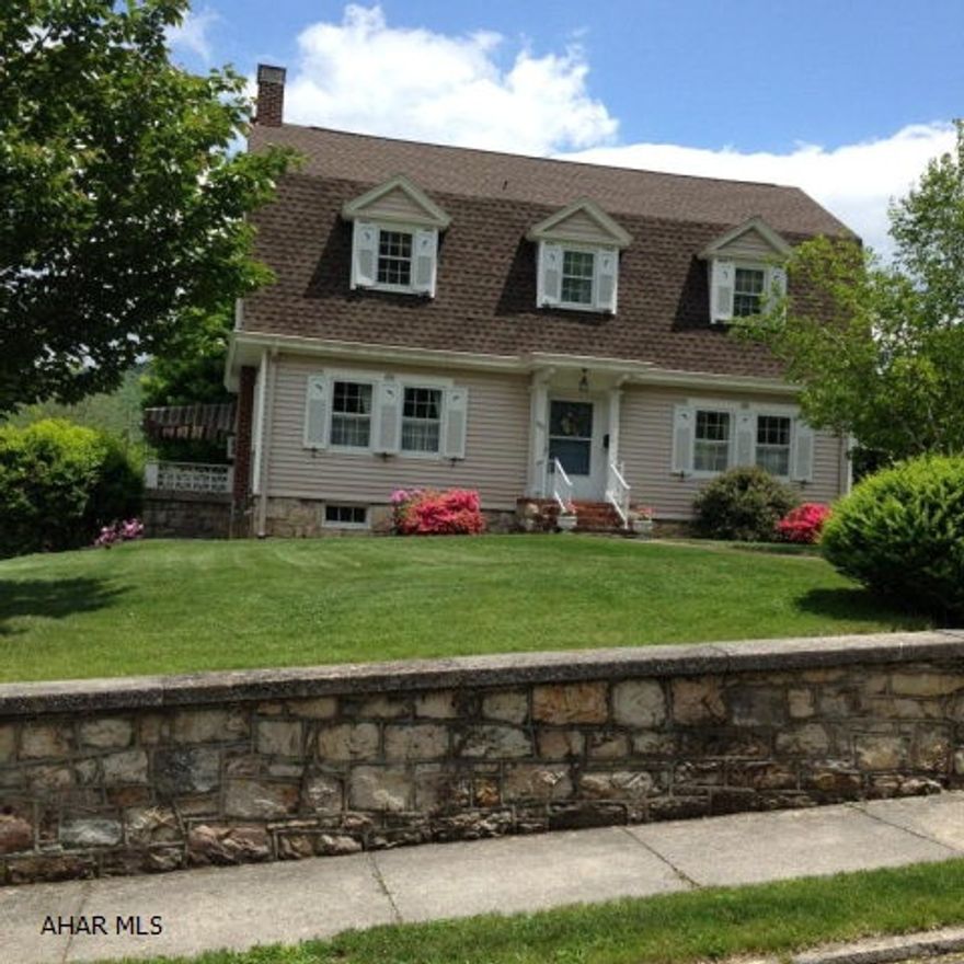 This is a beautiful 2 story older home on a quiet street with view of Elks Golf Course and close to Omni Bedford Springs Hotel.  The unique floor plan is perfect for the busy family and entertaining.  There is a large walk out basement with plenty of storage.  The patio is a wonderful place to relax and sunbathe.  This is a wonderful home priced right and ready to be the home of your dreams.  Only 8 blocks to historical downtown Bedford.