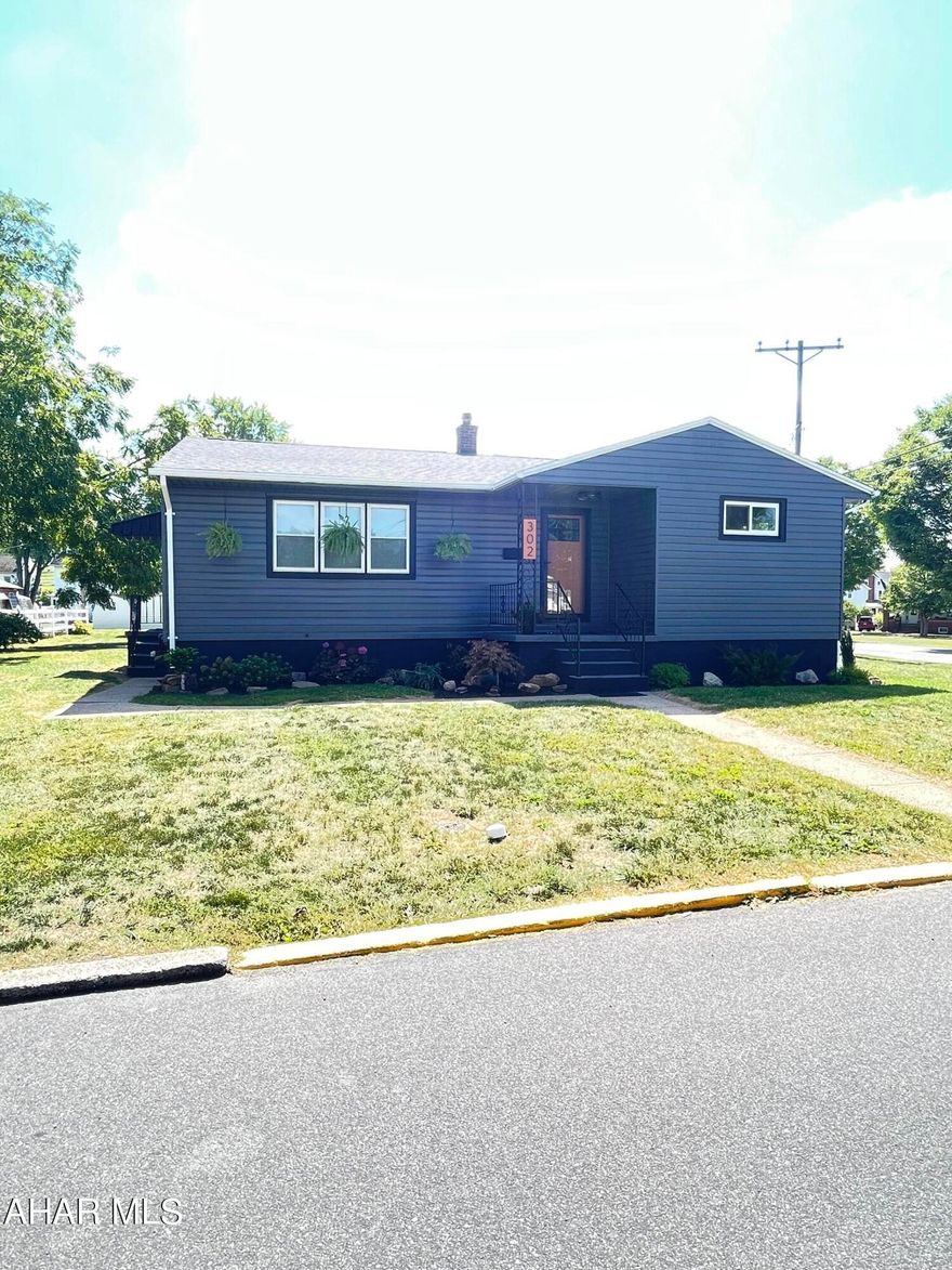 Adorable 3 Bedroom 1 Bath home in Hollidaysburg Borough!! This home offers new roof, new heating system, new central air, updated kitchen and updated bath. The hardwood floors throughout are beautifully refinished. Small yard, off street parking and walking distance to the schools. Easy to show and will go fast so schedule your appointment.