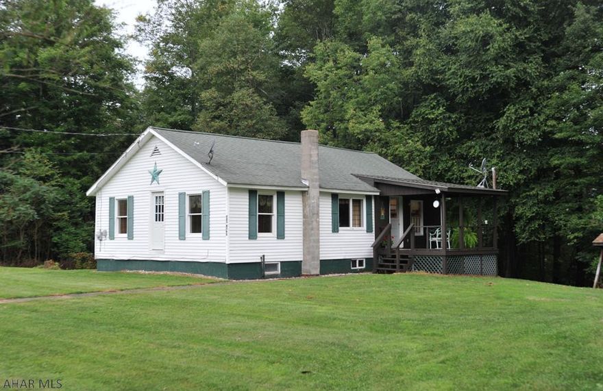 EXCELLENT OPPORTUNITY to own a house that is secluded and private!!!  If you are looking to downsize or maybe you're just starting out, this charming and inviting 2 bedroom 1 bath home could be perfect for you!  This house would also be IDEAL TO USE FOR A HUNTING CAMP with the 15 acres that also comes with this property!! Last but not least,  the West branch Susquehanna River runs around Burnside, so fishing or rafting would make this house an ultimate place to call home or the perfect weekend getaway!!!!  So many possibilities and so many recent updates!!!  This is a must see!  Schedule your showing today!! (1St house on right past Burnside Cemetery)