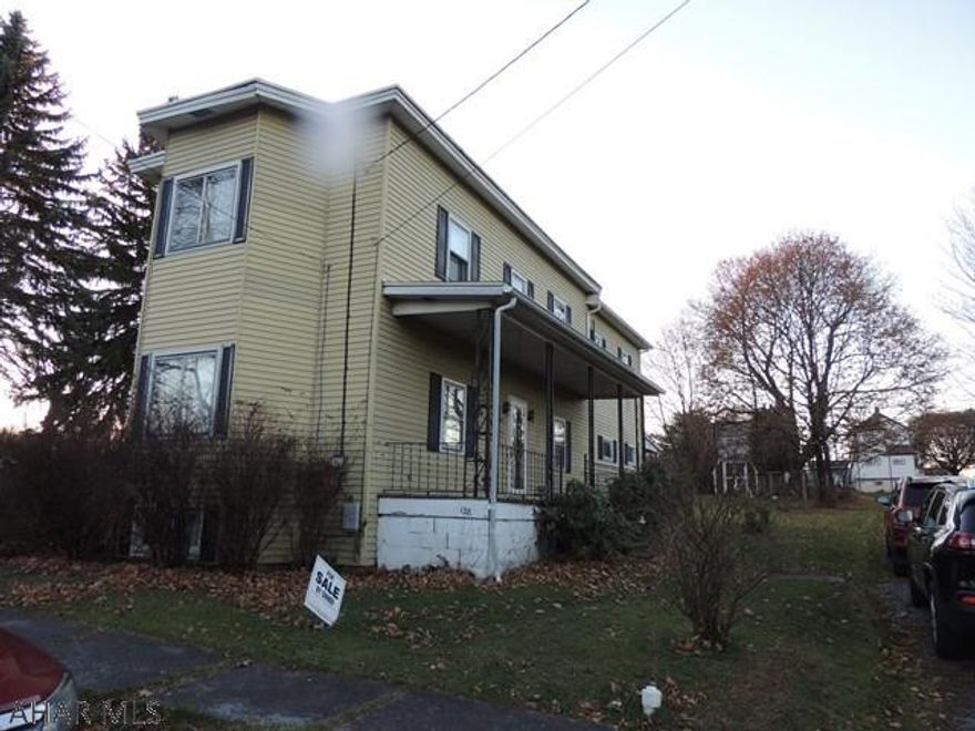 Must see this uniquely built home with lots of potential. This home offers 2 family areas on the first floor, 4 large bedrooms, 2 and 1/2 baths, 2 sets of stairs for easy access to the 2nd floor.  all on a .34 acre level lot.  Some TLC will make this a great home.