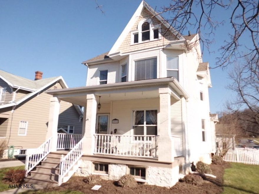 Wonderful and charming Borough home on fenced corner lot with detached garage and nice deck. Tastefully done with newer windows in kitchen. Original built-in in dining room, 1st floor laundry. This home is in move in condition! Accepted sales agreement on property but settlement contingency of buyers home.