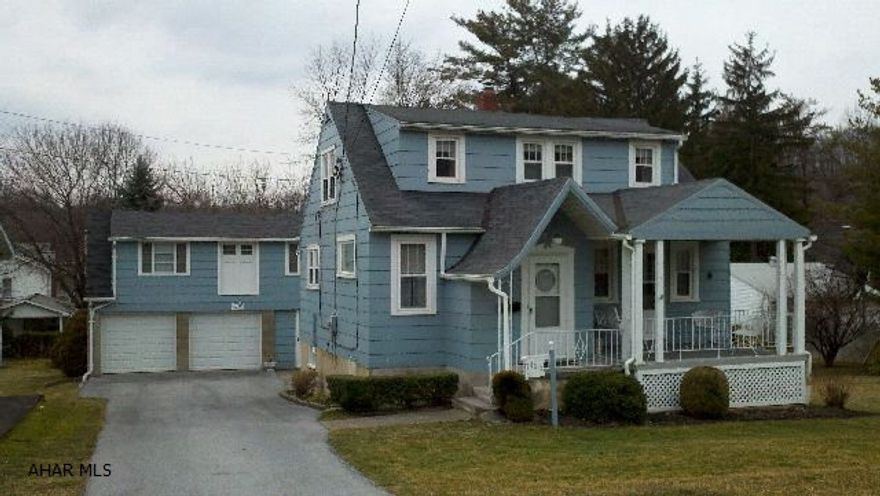 Cute, cute package - adorable 3 bedroom, 1.5 bath 2 story - 100 x 135 flat lot, finished basement with family room and laundry. Det. 3 bay (2 overhead doors)garage with Apt. above. Apt. has spacious living room, eat-in kitchen, 1 bedroom and 1 bath. Property is zoned Commercial, so it could be usedas a business. So many possibilities!