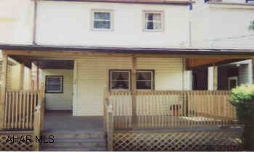 3 STORY HOME WITH 5 BEDROOMS. WALL TO WALL CARPET, NEW REAR DECK. OWNER WILL PAY FOR NEW WATER PIPE FROM STREET TO BASEMENT. 3 STORY HOME WITH 5 BEDROOMS. WALL TO WALL CARPET, NEW REAR DECK. OWNER WILL PAY FOR NEW WATER PIPE FROM STREET TO BASEMENT.