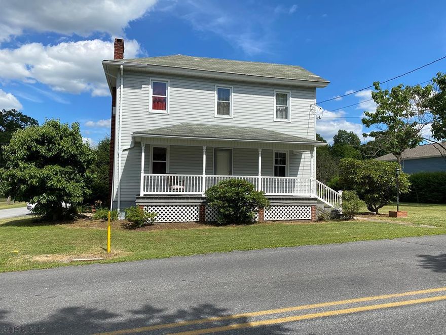 Large, spacious move in ready 3 bedroom, 2 bathroom home. Large, open concept first floor. Additional bonus room on first floor could be used as an office or a 4th bedroom. Updated half bath on first floor with laundry and large sky light. The second floor features three spacious bedrooms and a large full bathroom. One car attached garage leads into the sunroom with large windows and plenty of natural lighting. Large, private back yard has an additional detached garage for storage as well as a shed with a small house. Dont miss out on the chance to call this beautiful home yours!