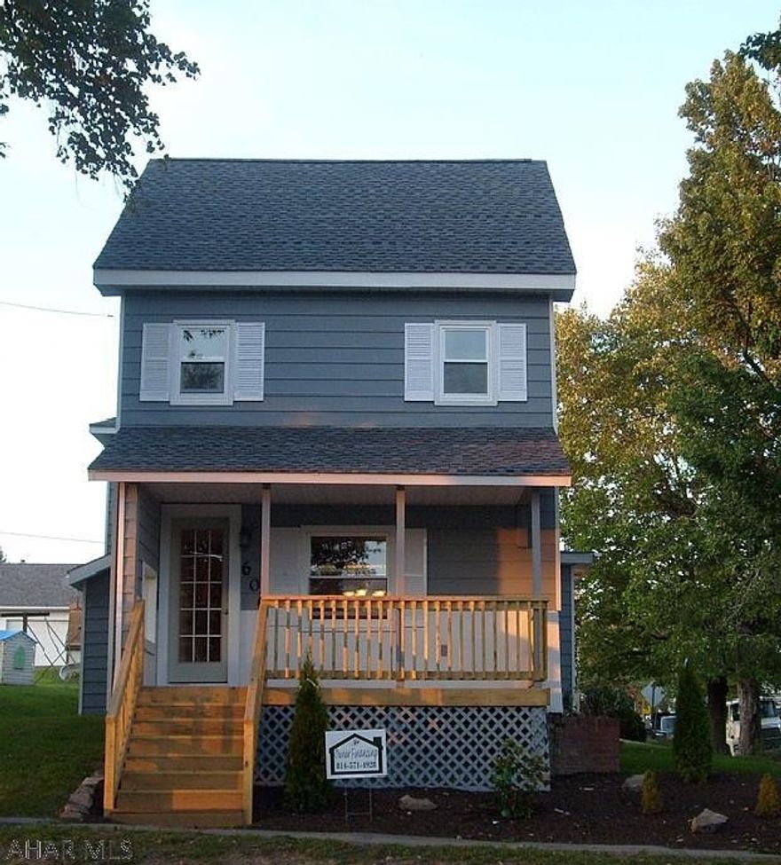 CUTE HOME WITH OFF-STREET PARKING AND GARAGE IN OSCEOLA MILLS.  This darling home with several upgrades, including a new roof in 2009, new carpet and an upgraded bathroom.  It has a fabulous yard on a corner lot with private alley access to a two-car garage.  You will love the main floor with a large laundry, large kitchen, mudroom, large living and dining on main floor.  The second floor includes three bedrooms, two of the rooms have on-suite bathrooms.  Call to schedule today!