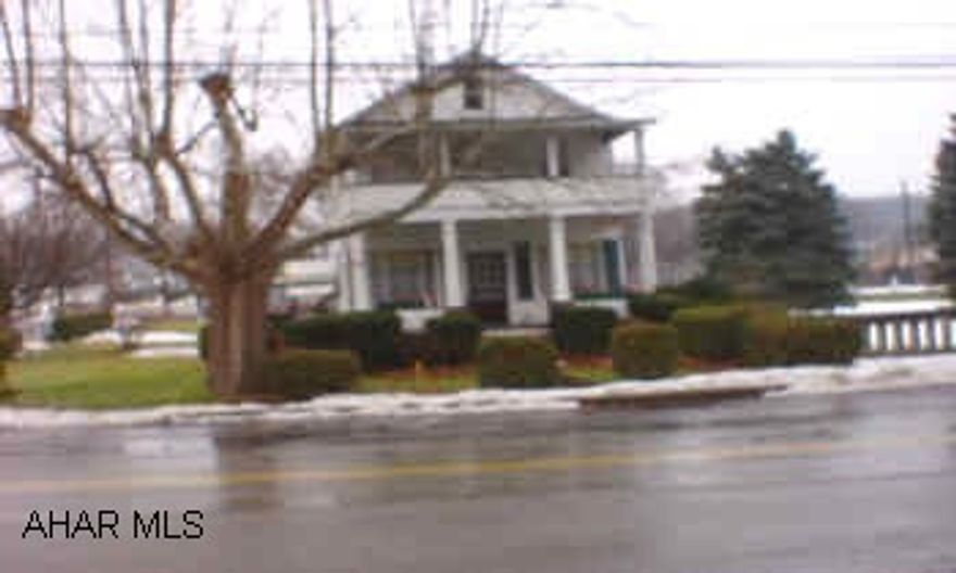 Lot next to home has been donated to Claysburg Library, if not used by library, reverts back to estate.