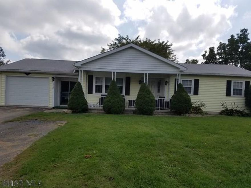 This beautiful 3 bedroom ranch has lots of updates. The owners are currently finishing up the remodel on the bathroom and kitchen. With a garage and shed on the property there is lots of storage space. Situated in a nice quiet neighborhood in the Chestnut Ridge School District and close to the schools and store, this property is a must see. There will be pictures of the inside put up once the last of the remodeling is finished.