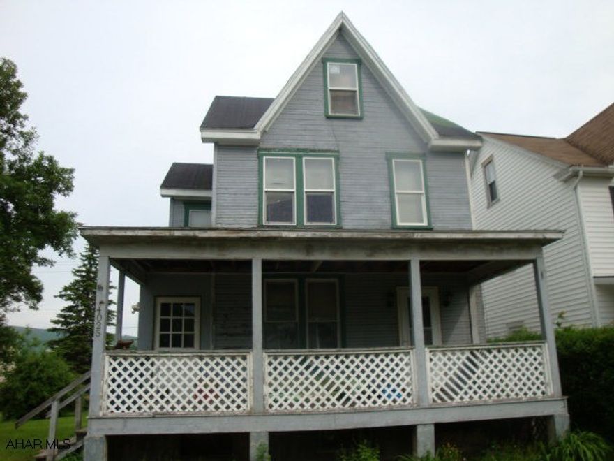 Foresclosure.  Property being sold as is  Great investment property. 2 BR, 1 BA, hardwood floors, large lot.  Buyer must pay 2% transfer tax.