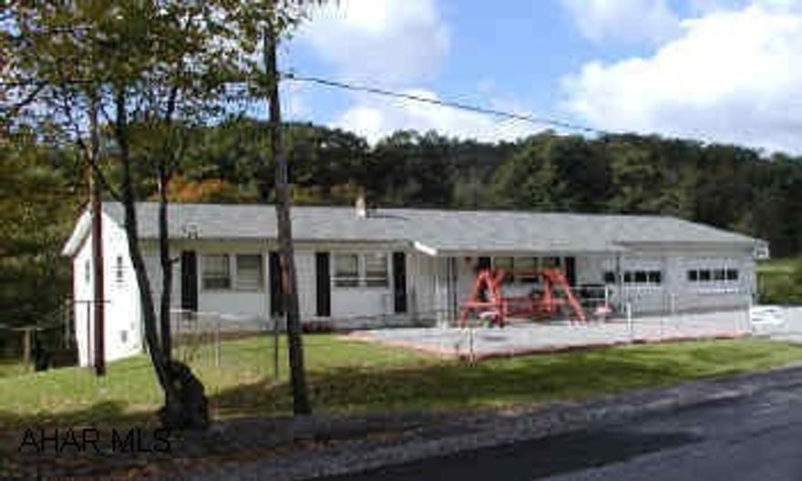 Nice 3 bedroom ranch home with attached 2 car garage, 4.10 acres.