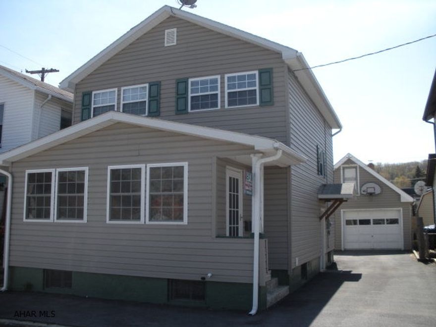 Great 3 bedroom, 1.5 bath home! Vinyl sided, newer windows & furnace, open floor plan, partially finished basement, off-street parking & detached garage with heat & storage. Move-in ready!
