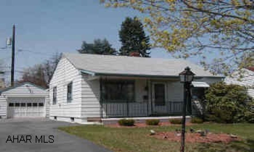 Well maintained with newer roof, newer carpet, central air and one car detached garage.