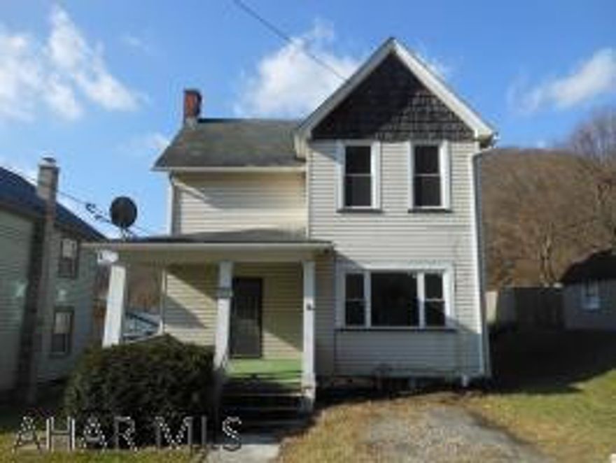 This is a Fannie Mae Homepath.com property. This is a cute 2 story vinyl sided home located outside of Tyrone. This home has a nice, flat rear yard with a space out front for off street parking. Convenient rear enclosed porch for an alternative entry point. The first floor features a living room, dining room (both have hardwood flooring) and kitchen. The second floor has three bedrooms with hardwood flooring and a 3/4 bath. The bath has been updated and has a tile floor. This is a cute home on a quiet street. The basement has a sump pump installed. With some custom touches, this house could be your home