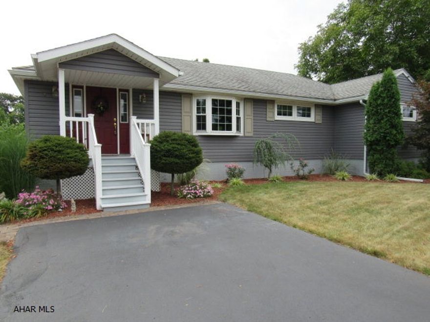 Hurry or you will miss out on this One Story meticulously maintained Move-In Ready 3BR, 2  BA with its 22'x24' two car garage is situated in the Hollidaysburg Borough close to the schools, New Public Library, Discovery Gardens at Legion Park and just 15 min to shopping centers. The outdoor patio is great for entertaining friends and family or just to relax and read a book. The basement area is great for a family room and offers lots of storage. Call for your showing today, this home won't last long! Note: Room measurements are approximate.