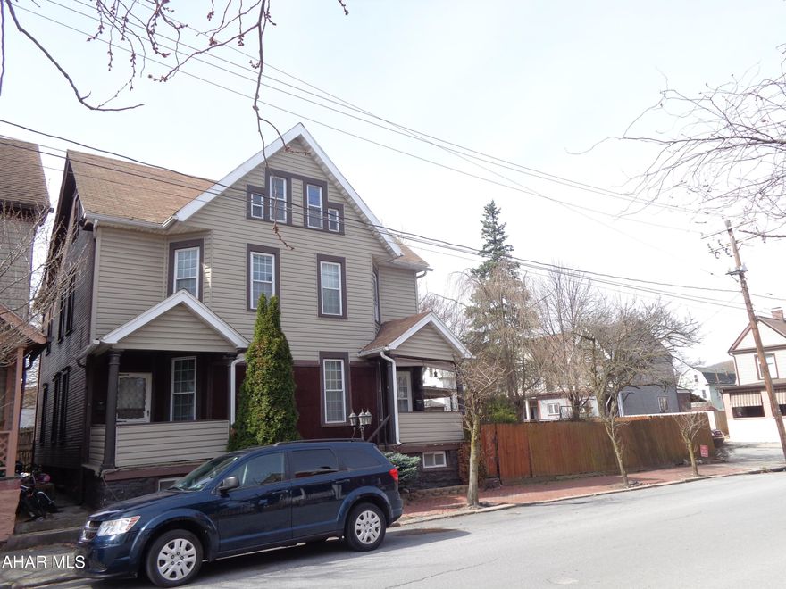 INVESTOR ALERT!   This duplex could be a money maker  investment property to add to your portfolio.  3 bedrooms & 1 bath on each side.  The side by side duplex has separate utilities.  Has a nice fenced in yard on a corner lot.   Newer windows throughout.