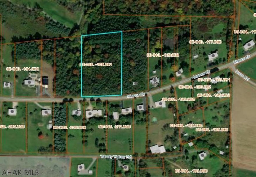 3.4 acre lot in Cambria Township.  Perk test would need done and well would need to be drilled for water.