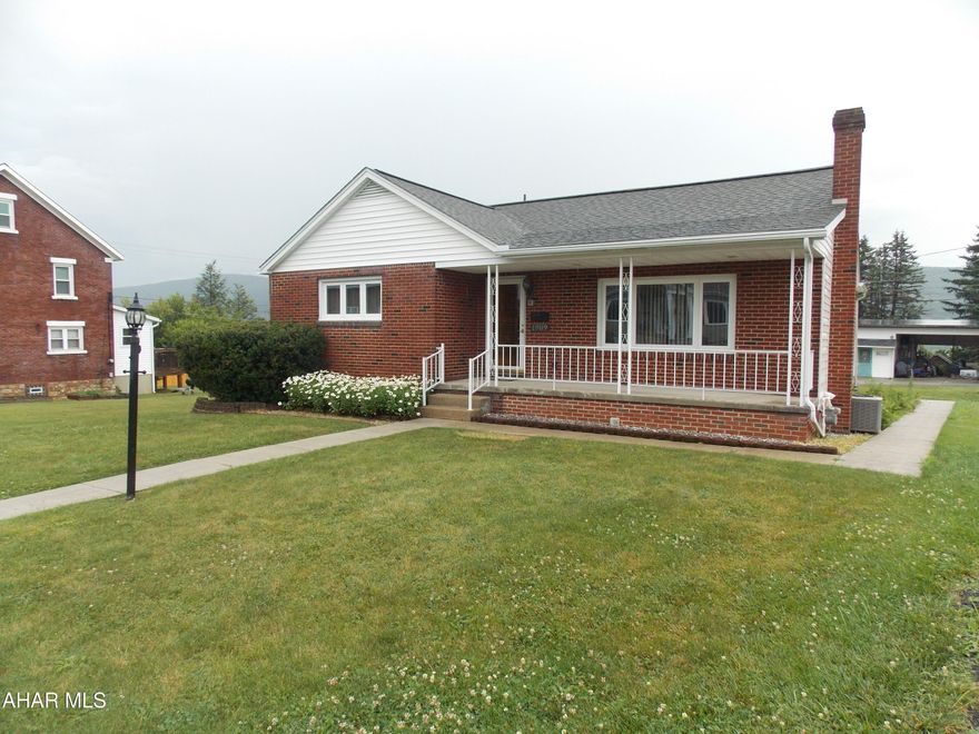 Come and see this well built ranch style home on two parcels, give the homeowner a large 100 x 121 level lot. Located in a lovely convenient neighborhood in Altoona. Jump on I 99 in a few minutes or be out to eat at one of the many close by restaurants in a very short time. So much room for kids to play or add a pool or swing set for family fun. The extra lot has a shed to store lawn equipment and the seller is leaving some of the garden equipment.
The main level has a nice sized Living Room and a large updated eat in kitchen with a view of the mountains out the kitchen window. There are 3 bedrooms and a full bath on the main level.  Downstairs you will find a 14'7 x 22' family room. There is also a 3/4 bath and a laundry room.  The  oversized garage walks into the basement so no more getting wet on a rainy day. There is an attic pull down for storage. All of the windows have been replaced which is a huge plus.
This is a great home, be sure to schedule a showing to see if it is the perfect home for your family.