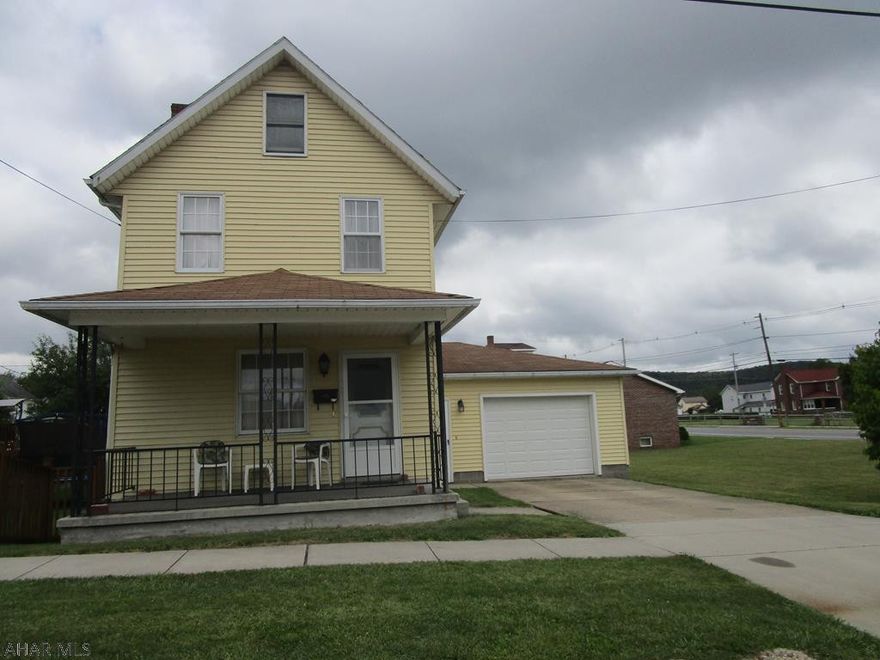 Well maintained vinyl sided two story home with an attached 1.5 car garage. This home features remodeled kitchen, .75 bath, small office, living room and formal dining room. The second floor has 3 bedrooms and a bath. The attac is partially finished and was used for storage. New hot water heater and newer furnace. The site includes the main 50 x 140 lot plus a 50x95 side lot. Being sold to settle estate.