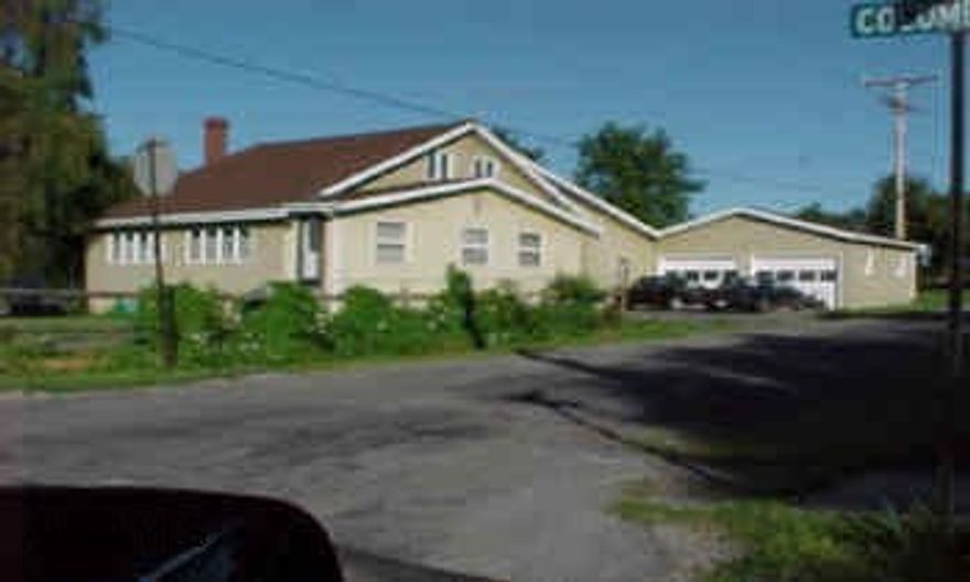 Lots of room & great small town location.