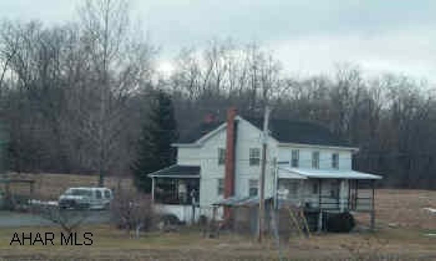 Great opportuinty- 25 -/+ acres farm land, farm house, building. Won't last- just off Rt.36 before Hinish Mkt. on right. Great for farming, horses, or just some privacy. No app. till 2-16-05