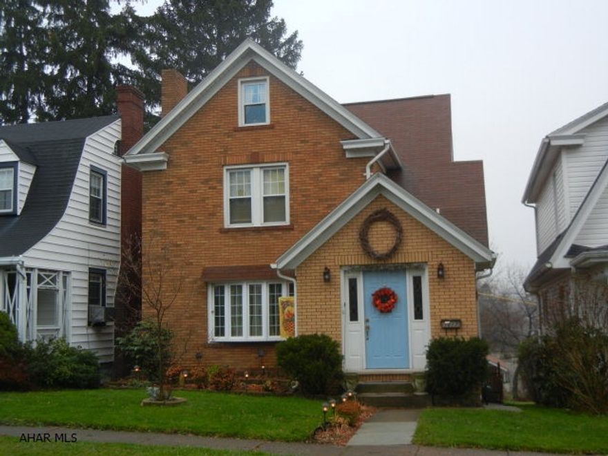Charming. Hardwood floors, crown moulding, newer windows on 1st floor, storage under deck. Newer 3 zone gas hot water furnace. Fuses and circuit breakers.