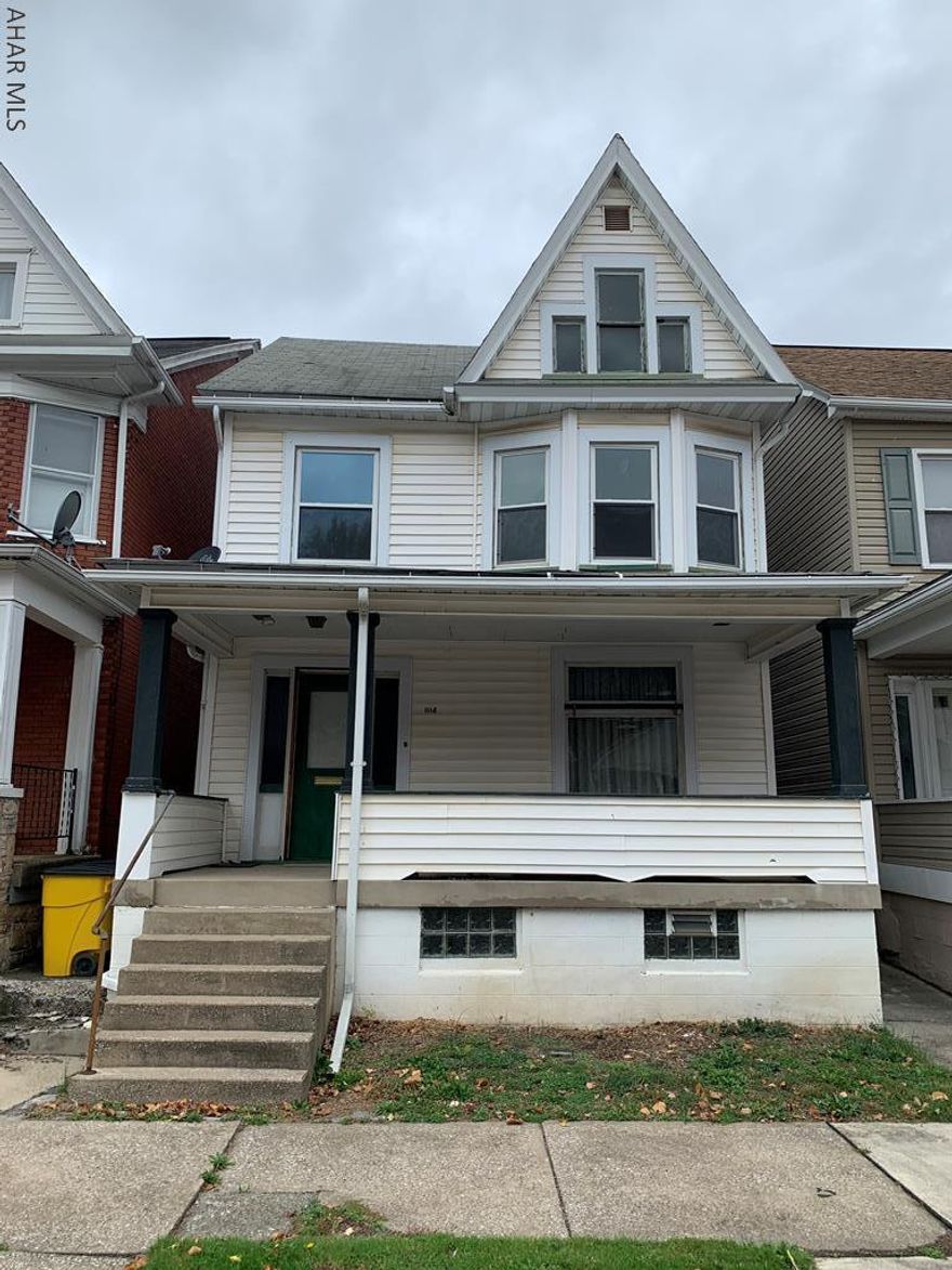 A perfect starter home. Well built, updated windows, and original hardwood flooring on the main floor. Off-street parking with a carport and shed are included.