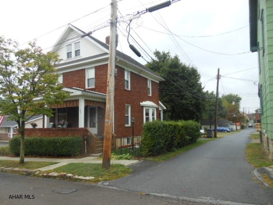 Lovely brick Borough home. Relaxing front and back porches. Move in ready. Nice first floor laundry room.