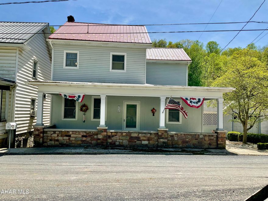 This Little Piece of Heaven on the Juniata River could be yours. The Juniata River is highly sought after amoung Fishermen. This Peaceful & Tranquil location will be the backdrop of many wonderful memories. This well maintained home boasts 4 Bedrooms, one Full Bath, 2 Half Baths, Eat-In Kitchen, formal Dining Room Spacious LR an Office/Bonus Rm, and an All Season Enclosed Porch with a cozy Gas Fireplace. ALSO...a Sweet Guest House the Owners lovingly call The Shanty. It Features a 1/2 Bath, Kitchenette, LR, BR, Loft, storage above the LR and a covered Front porch to take it all in. Fruit Trees, & a Beautiful .41ac Yard. Life is Good in this Little Shangri-La.