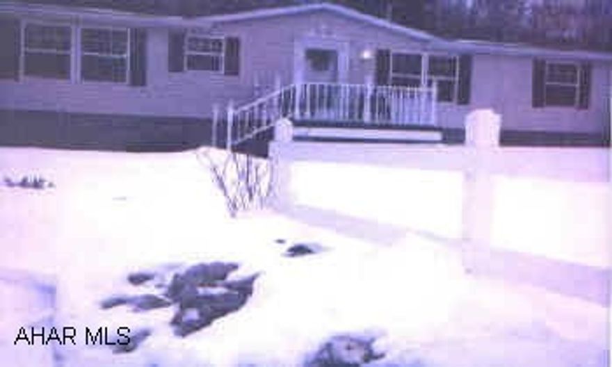 Quality-energy efficent ranch on private 2 acres. 3 bedrooms, 2 baths. near state game lands.