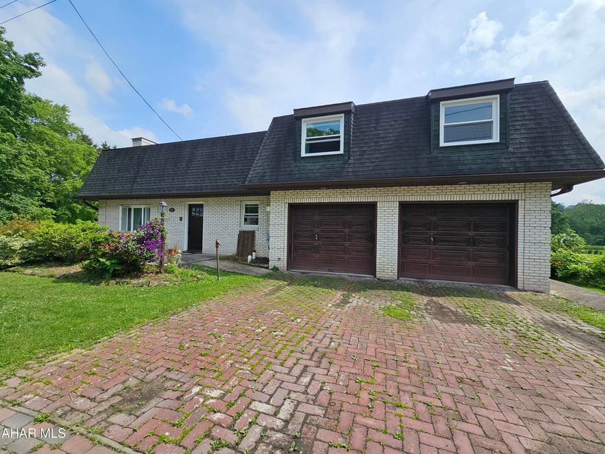 Welcome to Tranquility in the Hollidaysburg School District!

This charming 3 bedroom, 2.5 bath home offers the perfect blend of comfort, space, and functionality. Nestled on a peaceful, quiet street, this home features spacious rooms throughout, providing plenty of room to relax, entertain, or grow. Enjoy the convenience of an attached 2-car garage and the bonus of a detached 3-bay garage, perfect for car enthusiasts, hobbyists, or anyone in need of extra storage or workshop space.
Inside, the home boasts a warm and inviting layout with a large living area, an open-concept kitchen and dining space, and generously sized bedrooms. The primary suite includes its own private bath, while an additional full bath and a half bath accommodate guests.
  Whether you're looking for space to spread out or extra garage bays for your passions, this property delivers it all. Schedule your private showing today! Buyer to confirm taxes, sq footage, lot size. Preapproved buyers only.