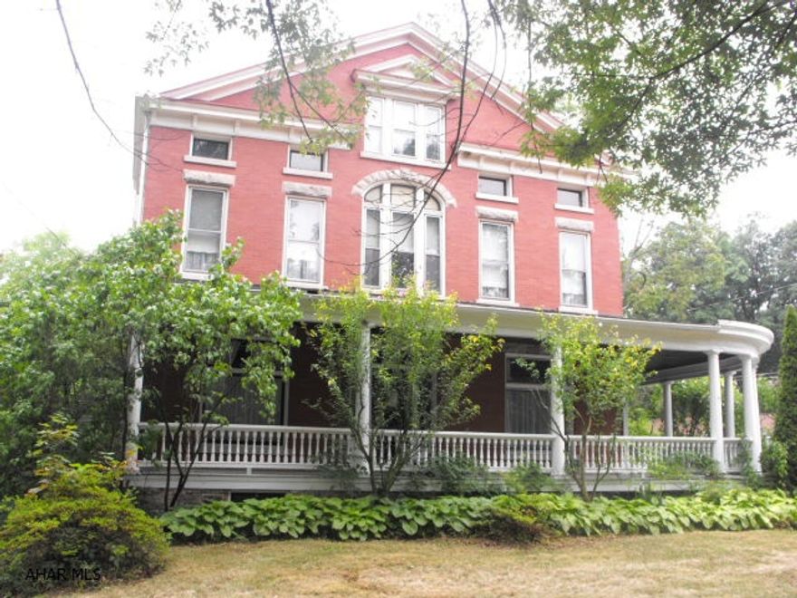 A rare find turn of the century home with original woodwork, doors, & fireplaces.  Modern kit incorporates the original cabinetry with modern conveniences including granite counters. 1/2 BA 1st floor, 2 BA 2nd floor, 1 BA 3rd floor. House needs TLC. Original tin roof, dated bathrooms, & original windows. 100amp mix of circuit breaker & fuses. Sale subject to 24 CFR 206.125 As Is Sale.  Seller cannot take less than list price.