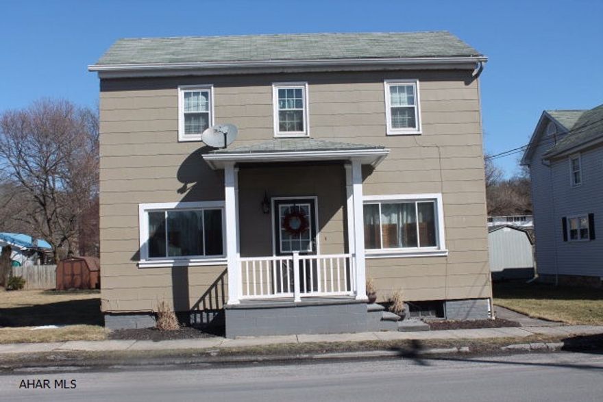 Check out this awesome well maintained 2 bedroom 1.5 bath home on the main st. in Alexandria. This home has a beautiful kitchen with a large dining and living room. Laundry is on the first floor. Also a bonus room upstairs which could be a 3rd bedroom.. A large yard with a shed and a large covered porch to enjoy summer evenings.. Schedule your tour...