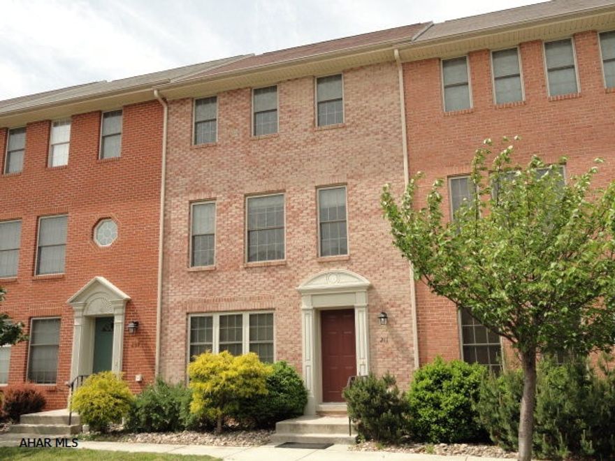 Charming brick 2 bedroom, 2.5 bath townhouse on tree lined Sweet Cherry Court. Spacious; three floors with large rooms. Finished lower level with family room/den, laundry area and 3/4 bath. Off street parking, maintenance free yard, no HOA fees. Backs up to community park with pavilion.Great views! Quiet well manicured neighborhood. Truly a dream home and ready to move in.