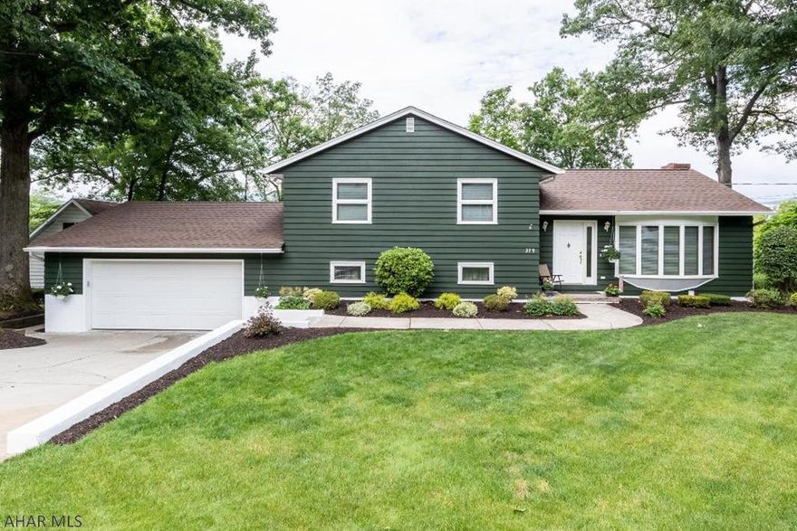 Immaculate Multi Level Home Located at the end of a Dead End St. This Home needs Nothing! Just drop your Furniture. Main Level is Wide Open with Cathedral Ceilings! You will Love the Custom Designed Solid Oak Kitchen. Brazillian Granite Counter Tops. Soft Close Cabinets and Drawers. HUGE Granite Island (Seats 6) with Gas Stove Top. Stainless Appliances. Convenient and Relaxing Sun Room off the Kitchen. All Bedroms have Solid Oak Floors, Trim, Doors and Closet Doors! Family Room Level has a Fireplace and Sliding Doors to the Patio and Private Back Yard. Basement Level houses the Laundry, Storage and the 2nd Fireplace. Over Sized 2 Car Garage with Work Bench, Oak Cabinets, Heat and Water. Windows are new throughout. New Roof, Gutters and Down Spouts put on in 04/19. Agent related to Seller.