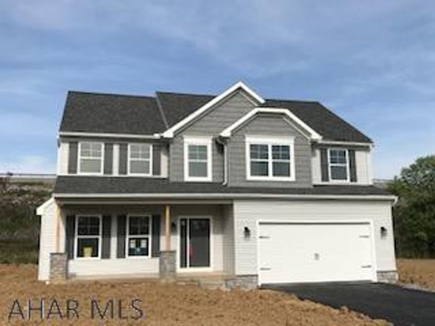 Beautiful New Construction! 2600 sq ft designed to impress it features a kitchen island , granite countertop/backsplash and recessed lighting.  The open floor plan is great for entertaining as it is open to the breakfast nook and morning room expansion.  Lg loft and full owner's suite with tray ceiling and 3 more BR on 2nd floor.  Taxes reflect only the lot.  taxes to be determined when sold.