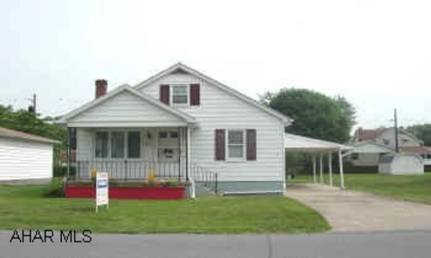 VERY CLEAN, FRESHLY PAINTED THROUGHOUT. HARDWOOD FLOORS. NEWER ROOF, WINDOWS, FURNACE & CENTRAL AIR. 2ND FLOOR COULD BE 3RD BEDROOM.