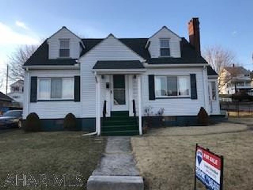 Don't wait on this adorable Cape Cod in Pleasant Valley Area!  Great Mechanics, newer roof, carpet, furnace, central air, appliances, Hot water tank, windows, nothing left to do but move in and make it your own!!  4 Bedroom, 1 full and 1 half bath, 3/4 bath in Basement.  Lg. Living Room with wood burning fireplace and built in book shelves lovely corner lot, fenced and Bilco doors to enter basement from outside.  Grill is hooked to natural gas, bathroom has new tub surround and updated electric box.  New water line installed from curb to house, loads of storage.  Perfect starter!!