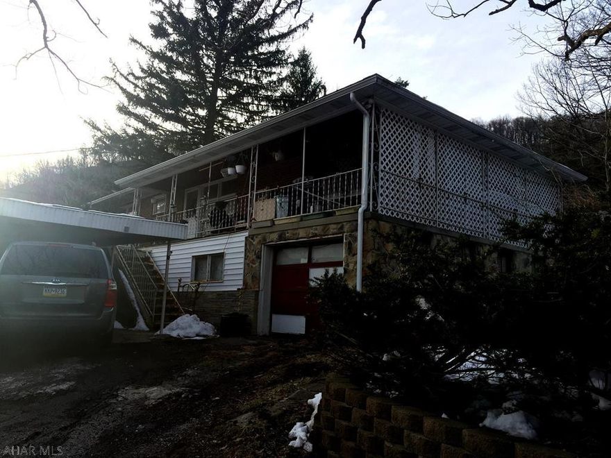 2-bedroom brick ranch home w/full basement with 1-car integral garage. Need TLC. being sold as is.